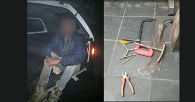 Routine patrol leads to arrest of alleged cable thief