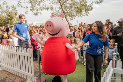 Peppa Pig delights families