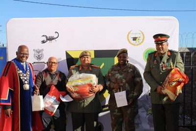 Serving beyond the uniform: Infantry School supports Ithemba on Mandela Day