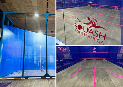 All-glass squash court a highlight for Jarvis-Kaplan tournament in Mossel Bay