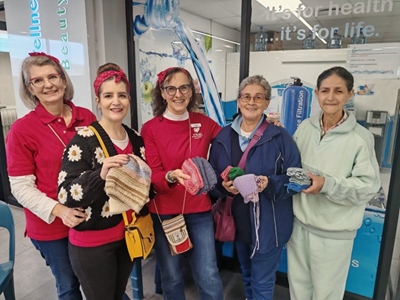 Stitching hope, one blanket at a time