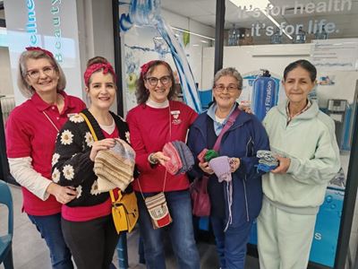 Stitching hope, one blanket at a time