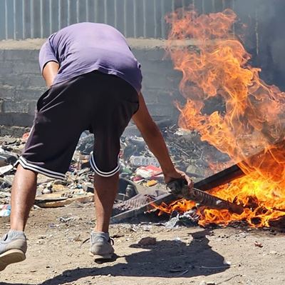 Kabeldiefstal ruk hand uit