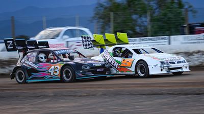 Racing action at KKK Setup Race in ODN