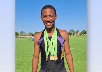 Jong atleet kry geleentheid om internasionaal mee te ding