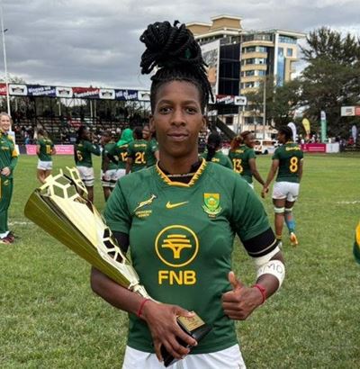 Springbok Women hero returns to Knysna after Africa Cup glory