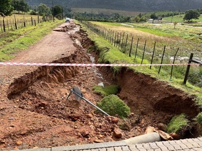 Garden Route Municipalities flag R500 Million+ in infrastructure damage after severe weather events
