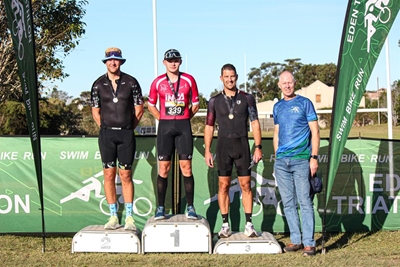 Top duathletes shine at Eden Champs
