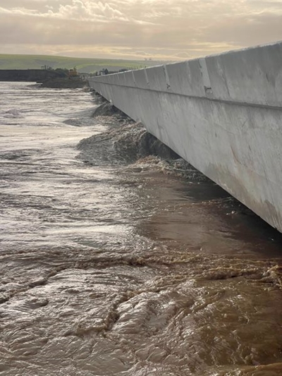 Garden Route flood danger remains despite improving weather as 1 death confirmed