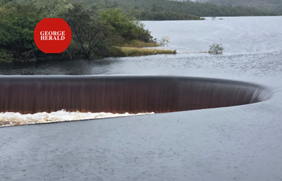 Garden Route battered by up to 200mm of rain as N1 closes and rivers flood