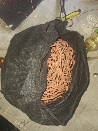 Infrastructure increasingly targeted by cable thieves