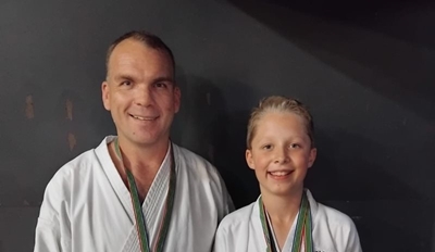 Karate students make podium at nationals
