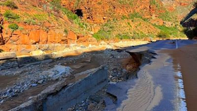 Meiringspoort kan nog meer as twee jaar gesluit bly ná vloed