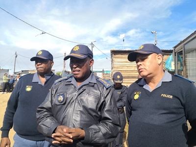 Police here to ensure your safety, says provincial police commissioner amid Mossel Bay unrest