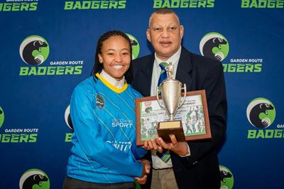 Liam Alder and Zintle Kula scoop Garden Route Badgers top awards