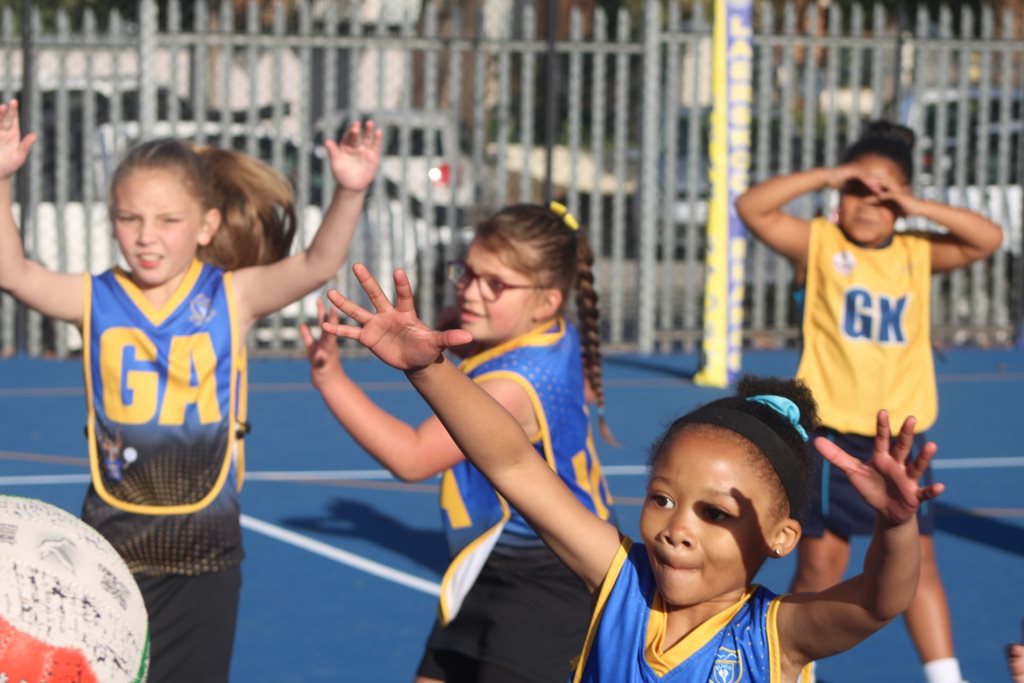 Netbal seëvier tydens Laerskool Blanco se Bokkiedag