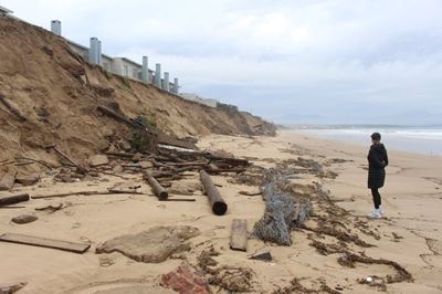 Diaz Beach works ongoing