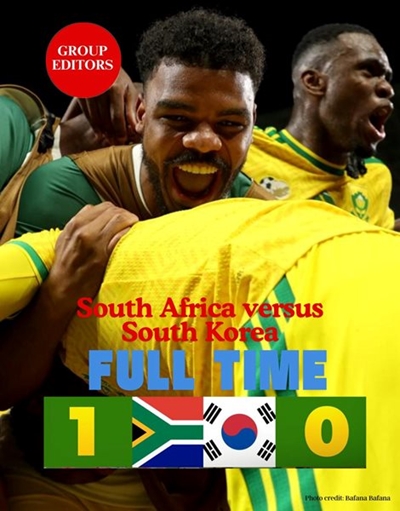Brilliant Bafana surge into World Cup last 32