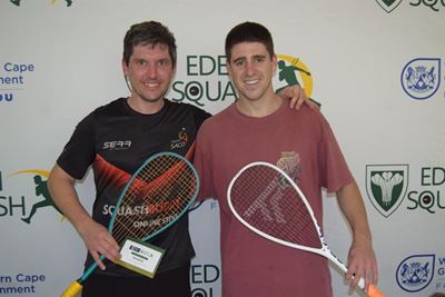 George treated to world-class squash action