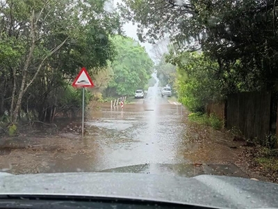Nature's Valley flooded after heavy rains