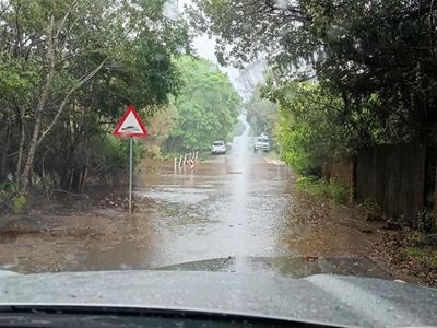 Nature's Valley flooded after heavy rains