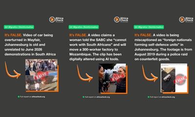 Fake videos and AI audio stir up anti-migrant tension