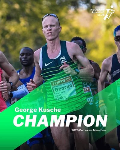 George Kusche and Gerda Steyn break Comrades Marathon records