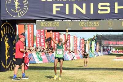 Comrades gold medal for Pacaltsdorp's Lloyd Bosman