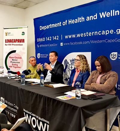 Western Cape rolls out HIV prevention drug, Lenacapavir