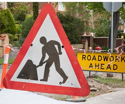 Construction on Seven Passes Road: Partially closed to traffic