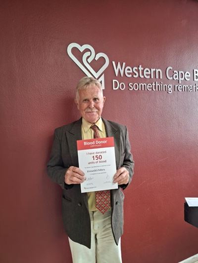 Decades of dedicated blood donation