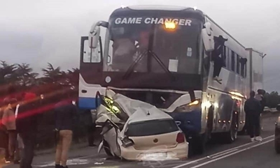 5 people killed, 60 injured in Eastern Cape bus crash 