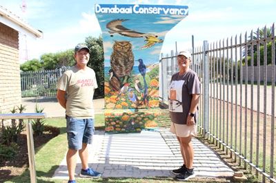 A new Dana Bay mural for conservation awareness