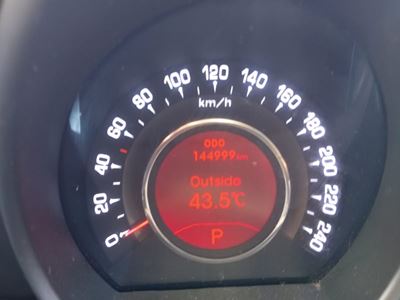 Skroeiende hitte tref Riversdal - temperature klim tot 43,5 °C