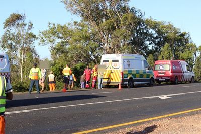 Several people, two children injured in N2 crash