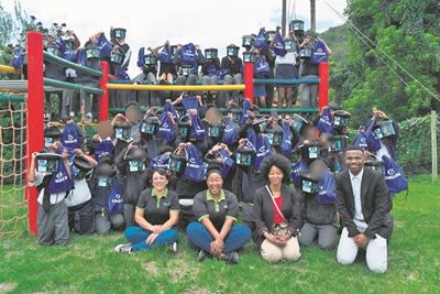 Engen donates health packs to empower Wittedrift learners