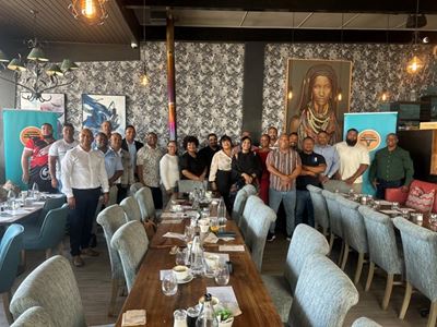 Business breakfast creates connection between sport role players