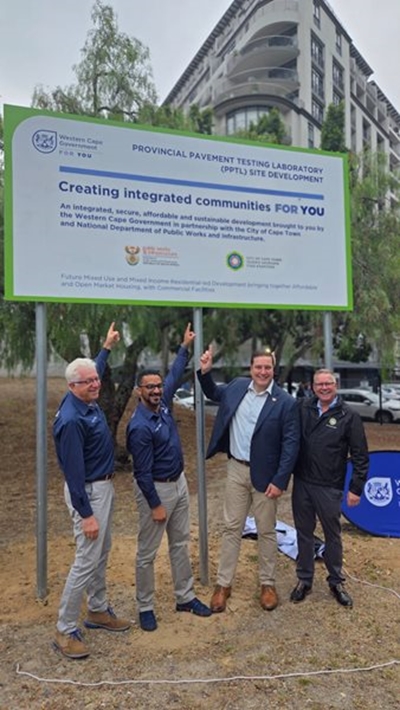 Third major inner-city housing development in Cape Town opened today