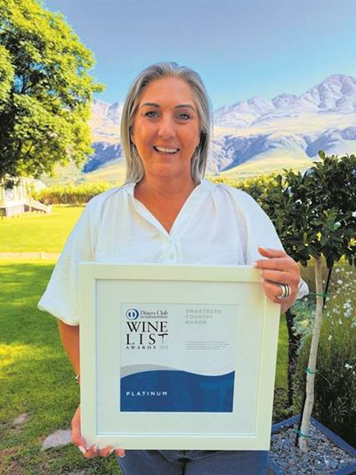Swartberg Country Manor spog met Platinum-toekenning