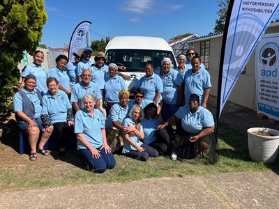 Mossel Bay APD gets new minibus and a clean audit