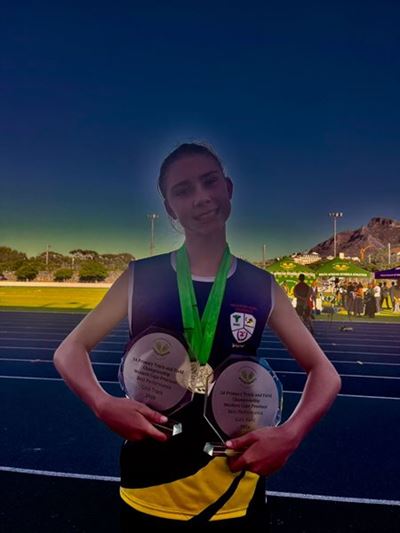 Nianke Fourie on fire at SA Junior Championships 