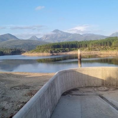 Garden Route Dam level down to 57,05%