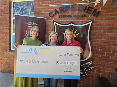 R25 000-skenking help lewens verander