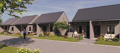 Stylvolle ateljeewoonstelle by Ellenrust in Stilbaai