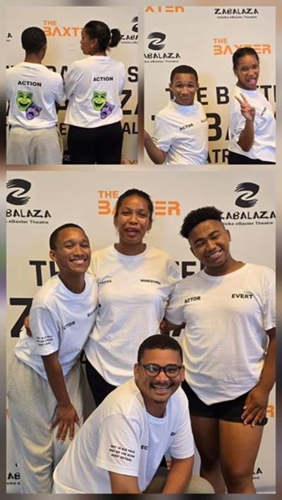 Gerrit du Plessis-dramagroep skitter by Baxter se Zabalaza-fees