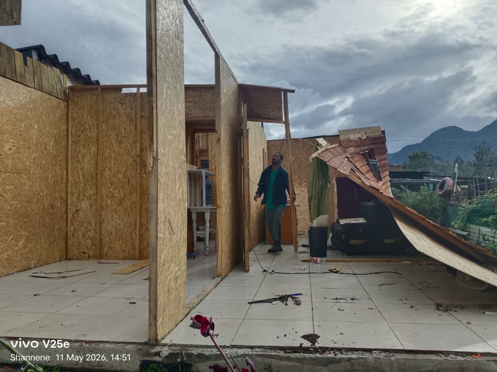 Stormskade in Pacaltsdorp en Blanco