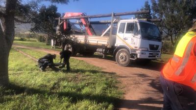 Weather-related power outages in parts of George