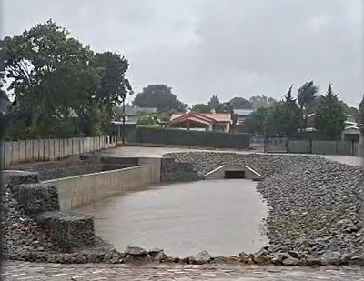 New culvert and detention ponds ease flooding pressure