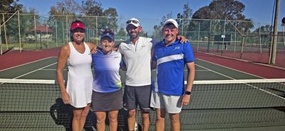 George club crowns its tennis champions