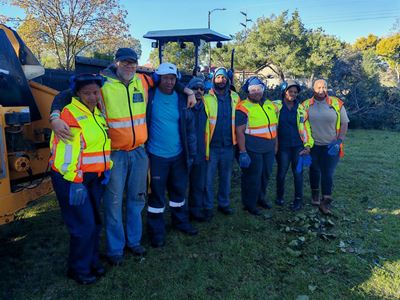 Community unites for George clean-up